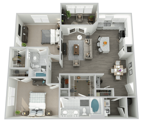 a floor plan of the acadia